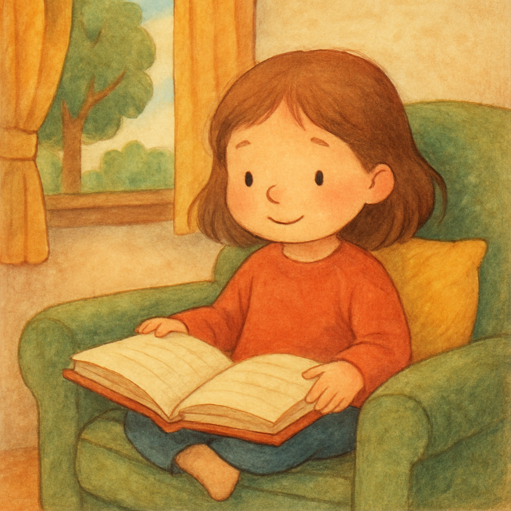 Ilustração estilo storybook infantil