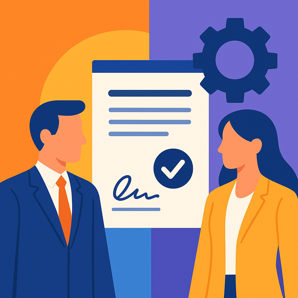 Gerador: Contrato de dado entre times — em contexto B2B