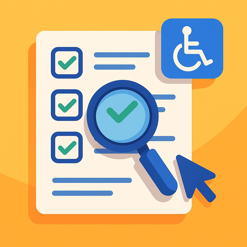 Checklist: Auditor de acessibilidade