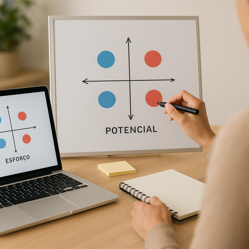 Framework: Plano de territorio de vendas — em time distribuido