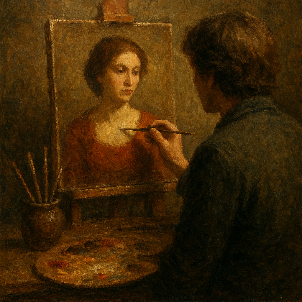 Transformação em pintura a óleo clássica