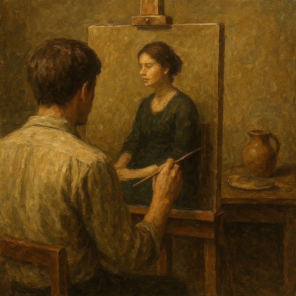 Transformação em pintura a óleo clássica