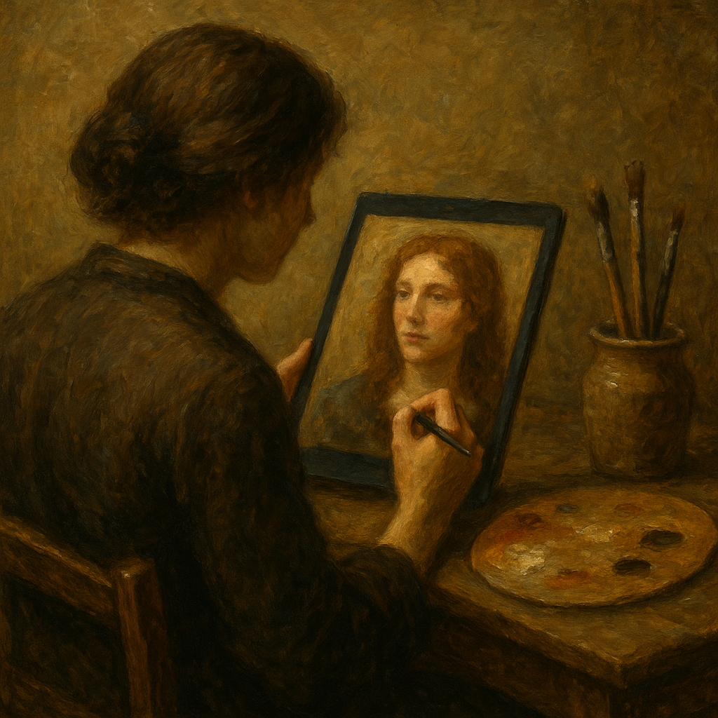 Transformação em pintura a óleo clássica