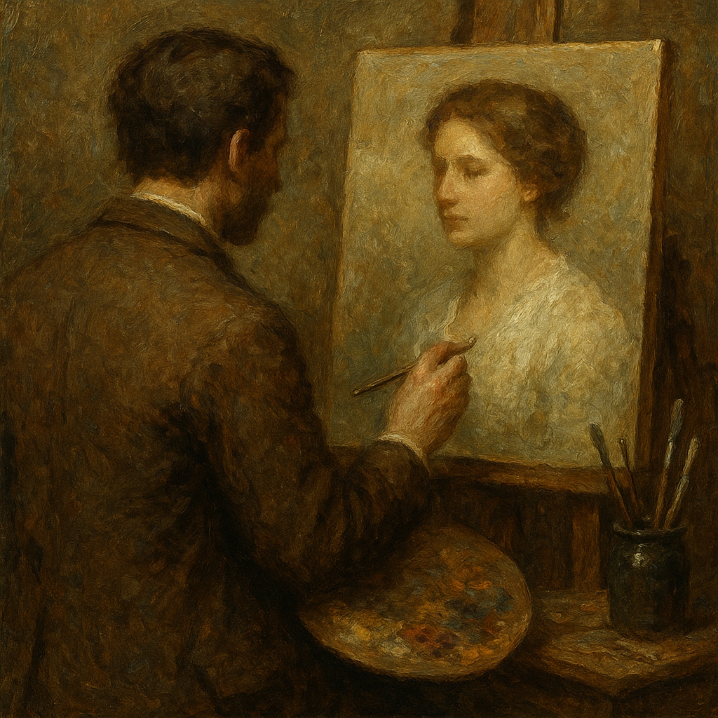 Transformação em pintura a óleo clássica