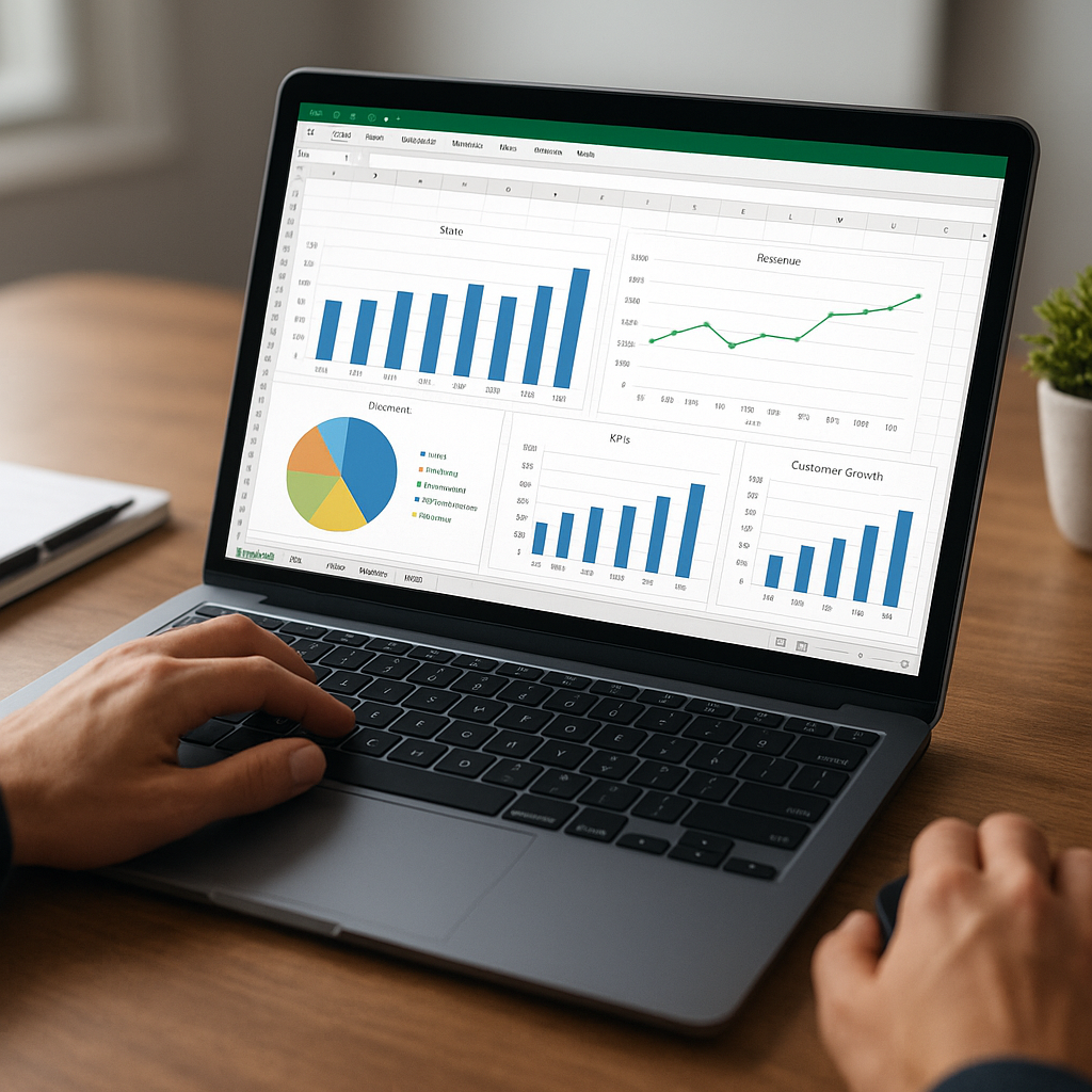 Dashboard Executivo em Excel com KPIs Dinâmicos