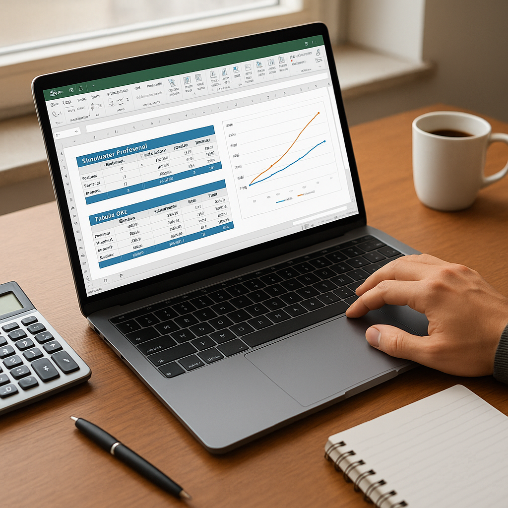 Simulador Profissional de Empréstimos Price e SAC no Excel