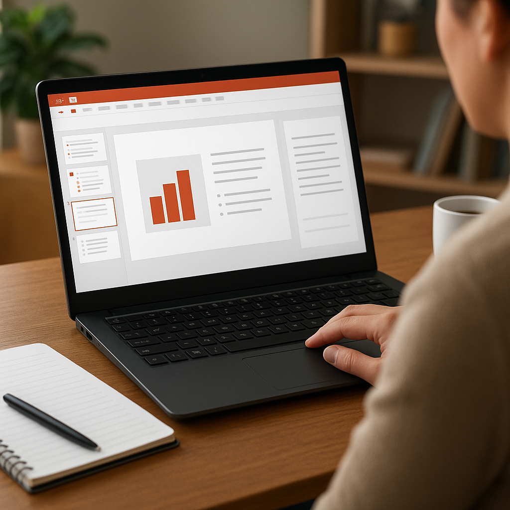 Roteirista PowerPoint com Speaker Notes Sincronizadas