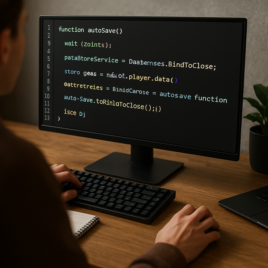 Auto-Save Roblox com BindToClose e DataStore Seguro