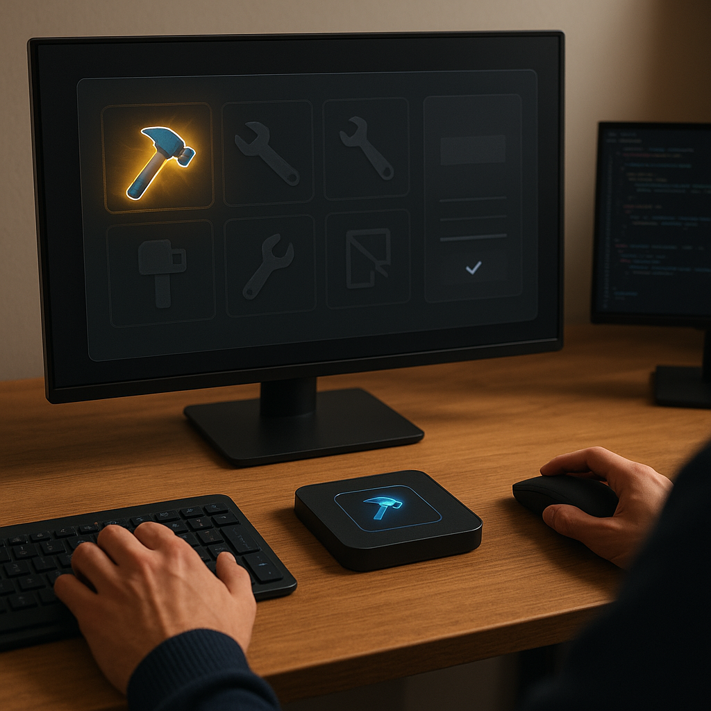 Sistema Avançado de Ferramentas Customizadas com Animação